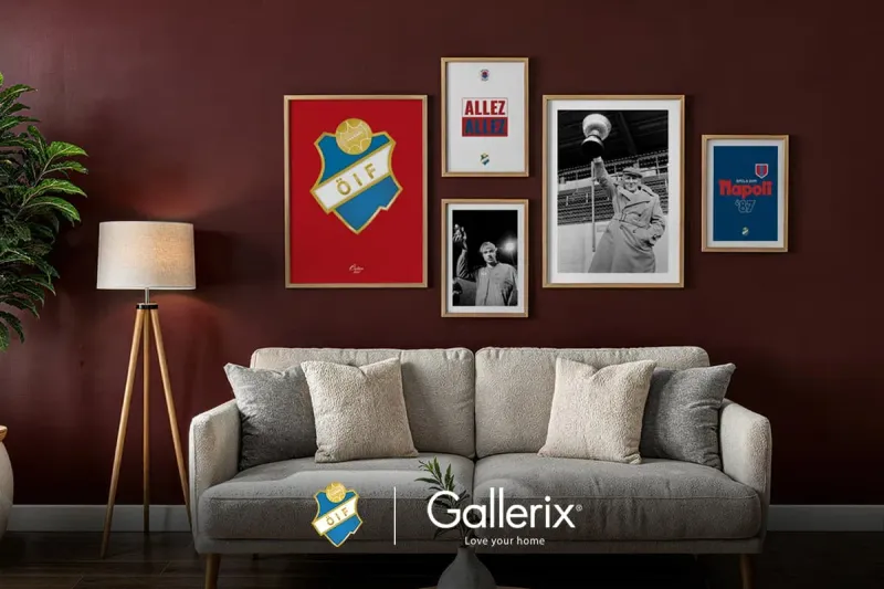 Östers IF 96 år – nya historiska posters på Gallerix